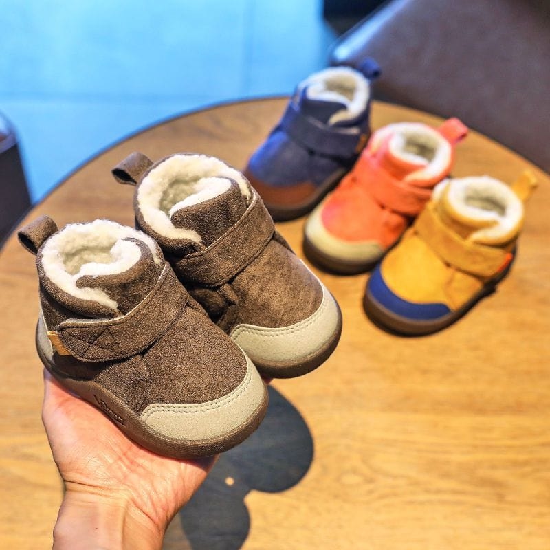 Merco™ Infant Winter Boots – Plush and Soft Sole Baby Snow Shoes