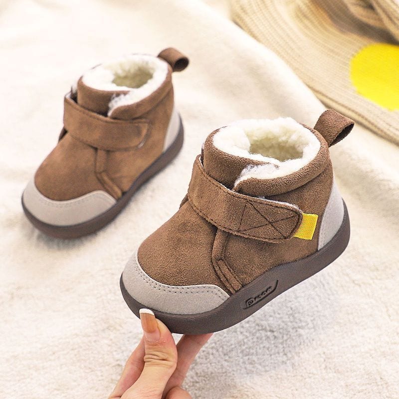 Merco™ Infant Winter Boots – Plush and Soft Sole Baby Snow Shoes