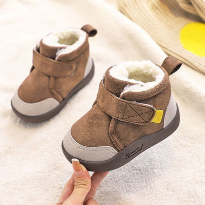 Merco™ Infant Winter Boots – Plush and Soft Sole Baby Snow Shoes