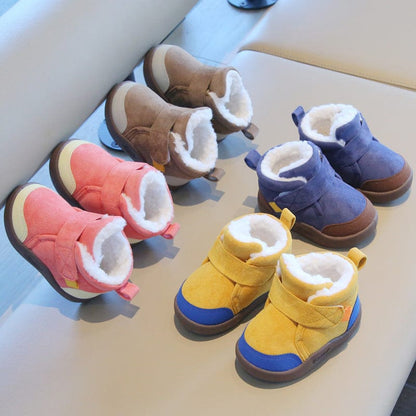 Merco™ Infant Winter Boots – Plush and Soft Sole Baby Snow Shoes