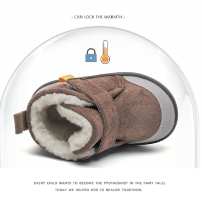 Merco™ Infant Winter Boots – Plush and Soft Sole Baby Snow Shoes
