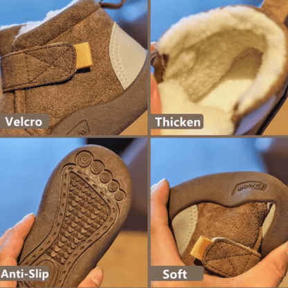 Merco™ Infant Winter Boots – Plush and Soft Sole Baby Snow Shoes